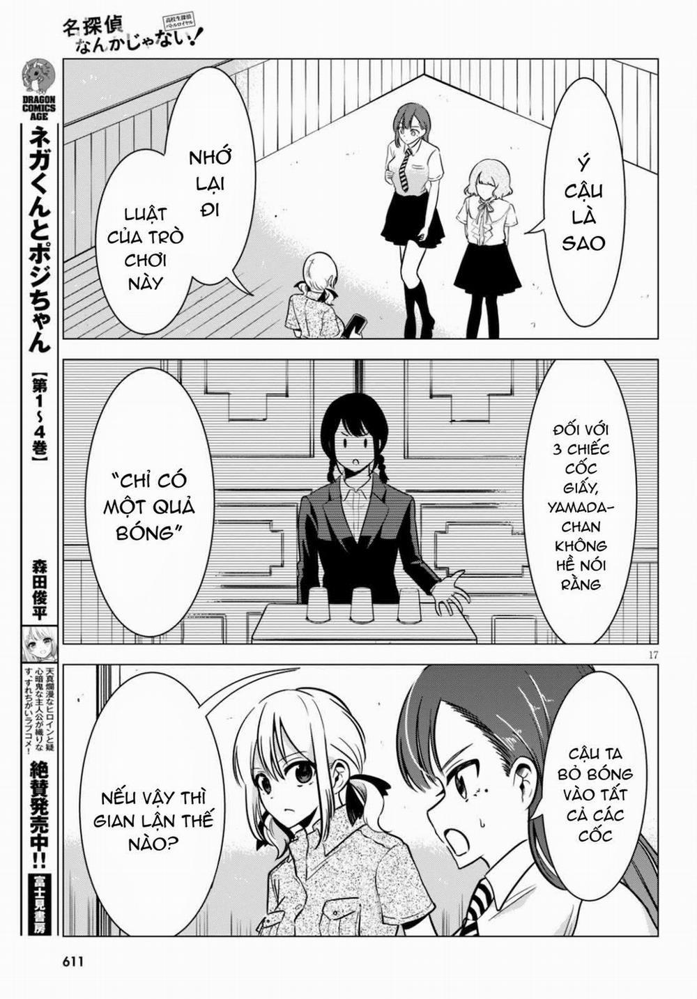 Không Phải Thám Tử Lừng Danh~! Đây Là Cuộc Chiến Giữa Những Thám Tử Cao Trung~! 9 trang 17