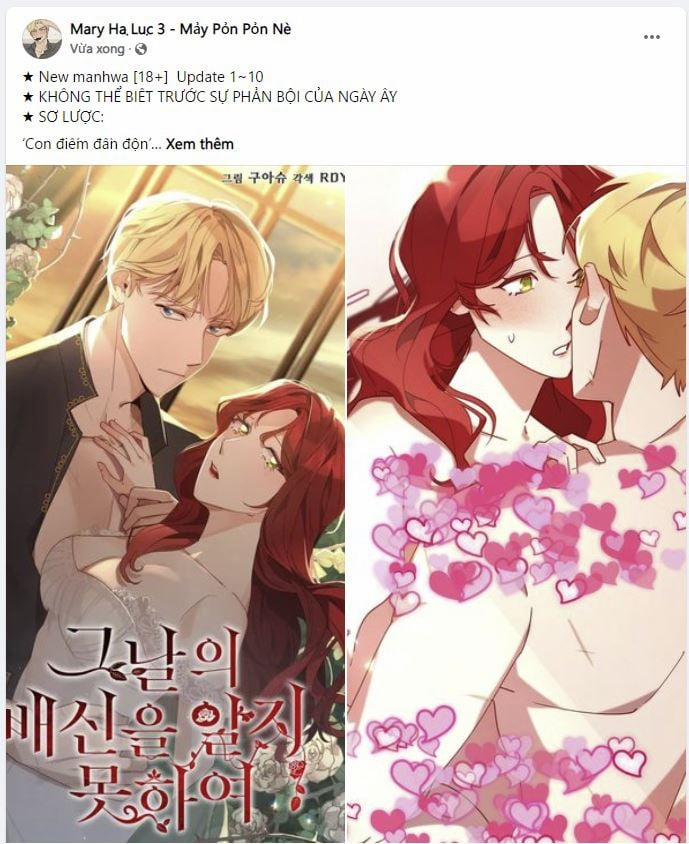 Không Thể Biết Trước Sự Phản Bội Của Ngày Ấy 7.1 trang 0