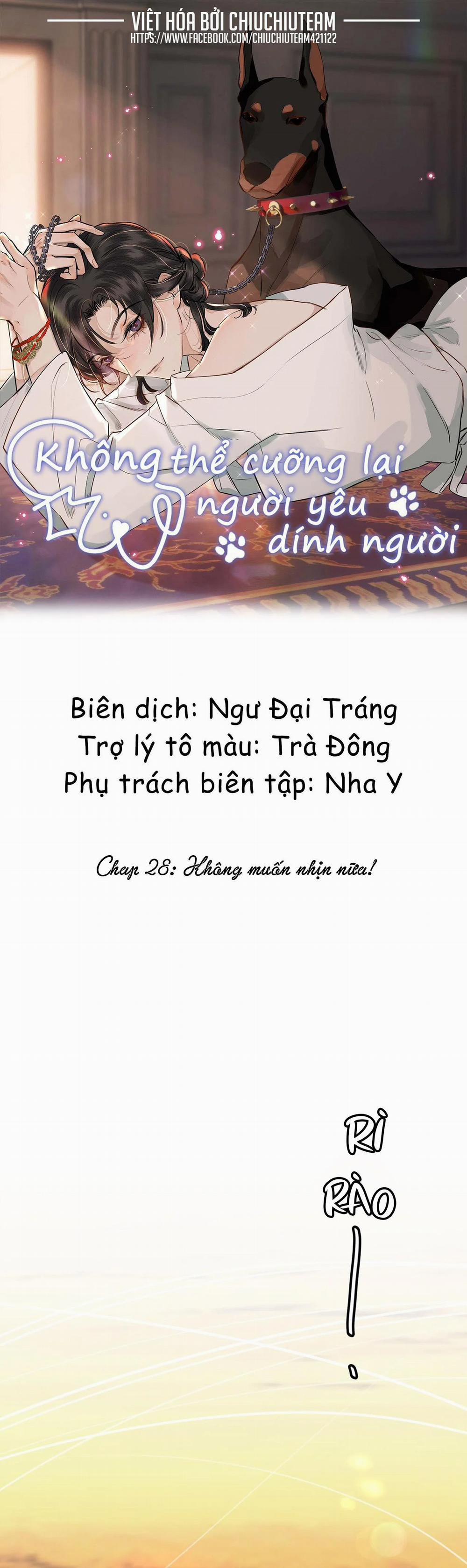 Không Thể Cưỡng Lại Người Yêu Dính Người 28 trang 0