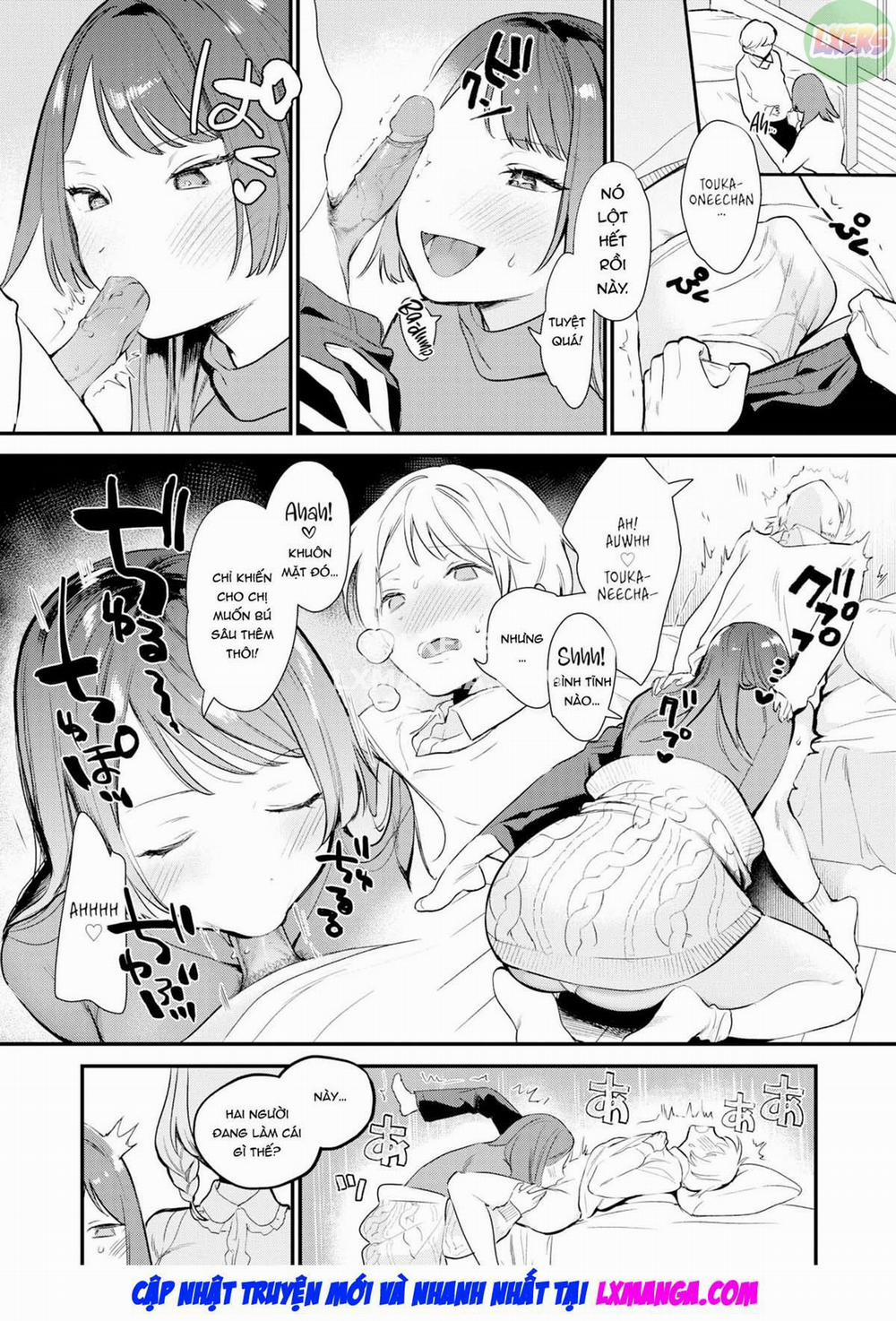 Không thoát được hai chị gái Oneshot trang 7