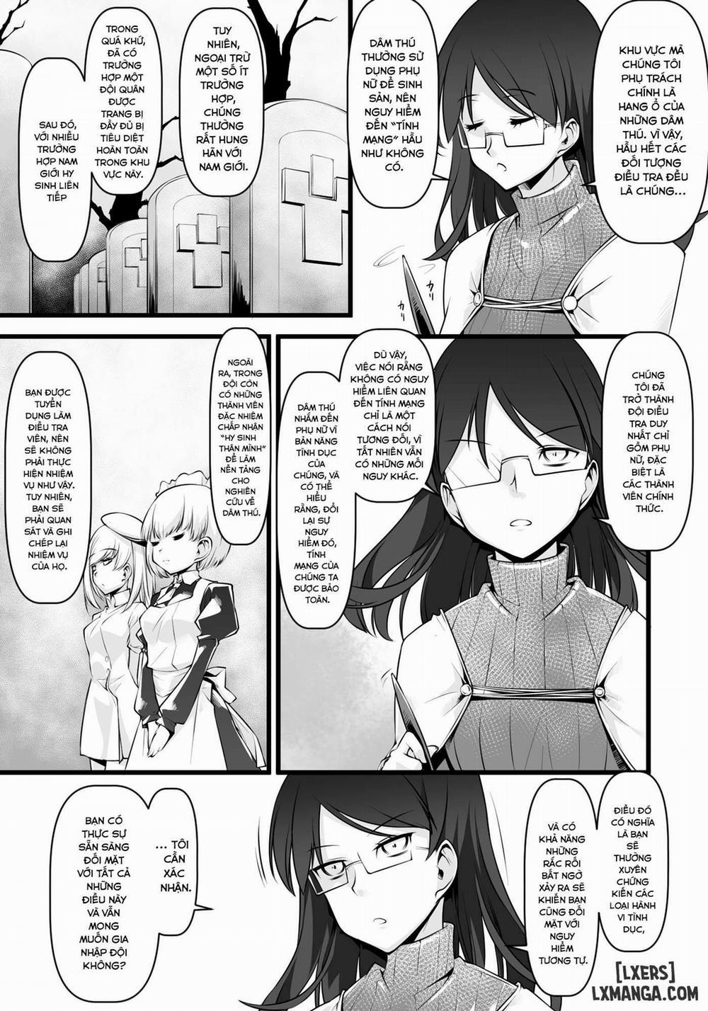 Khu rừng ma thú Oneshot trang 8