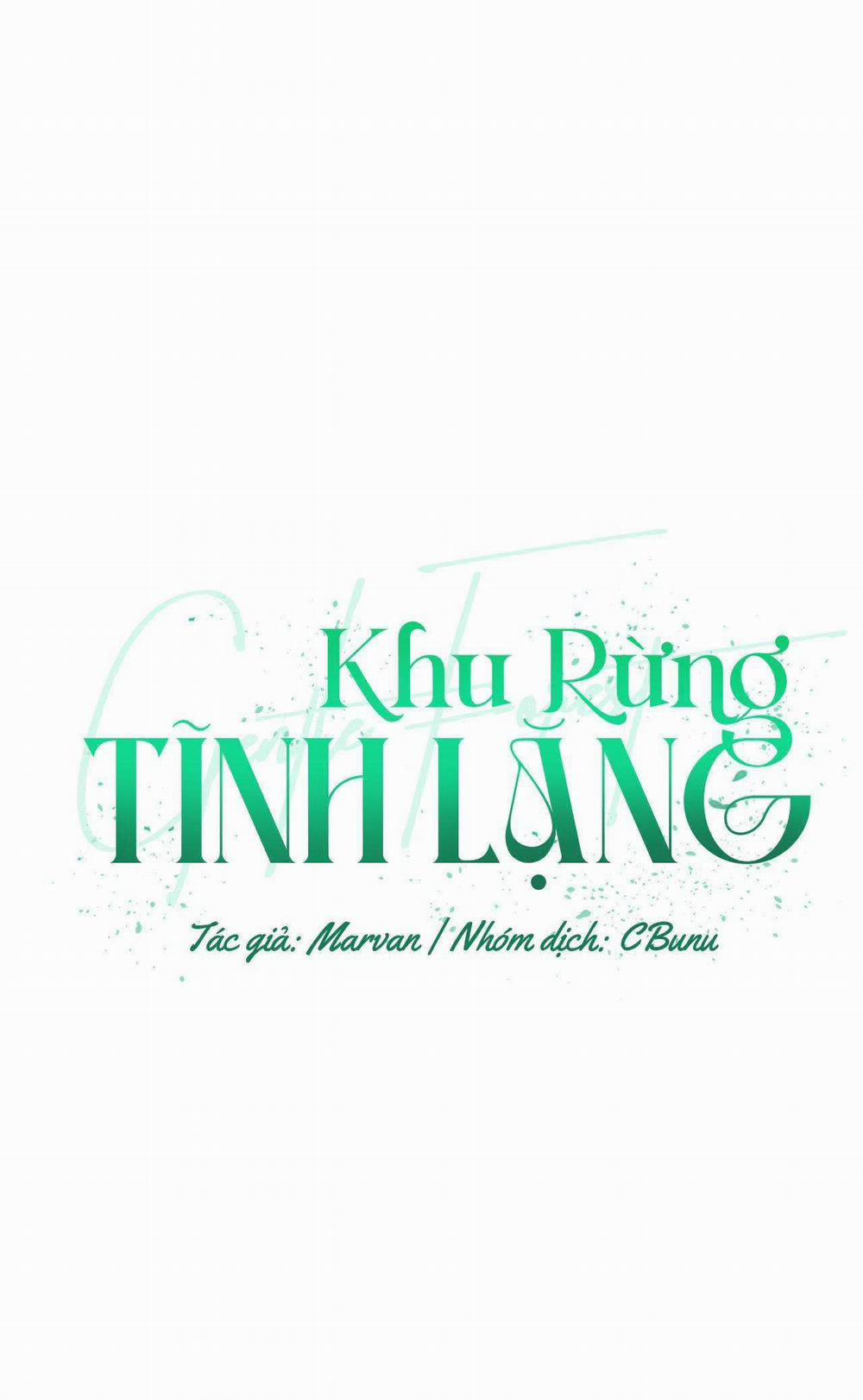 Khu Rừng Tĩnh Lặng 36 trang 1