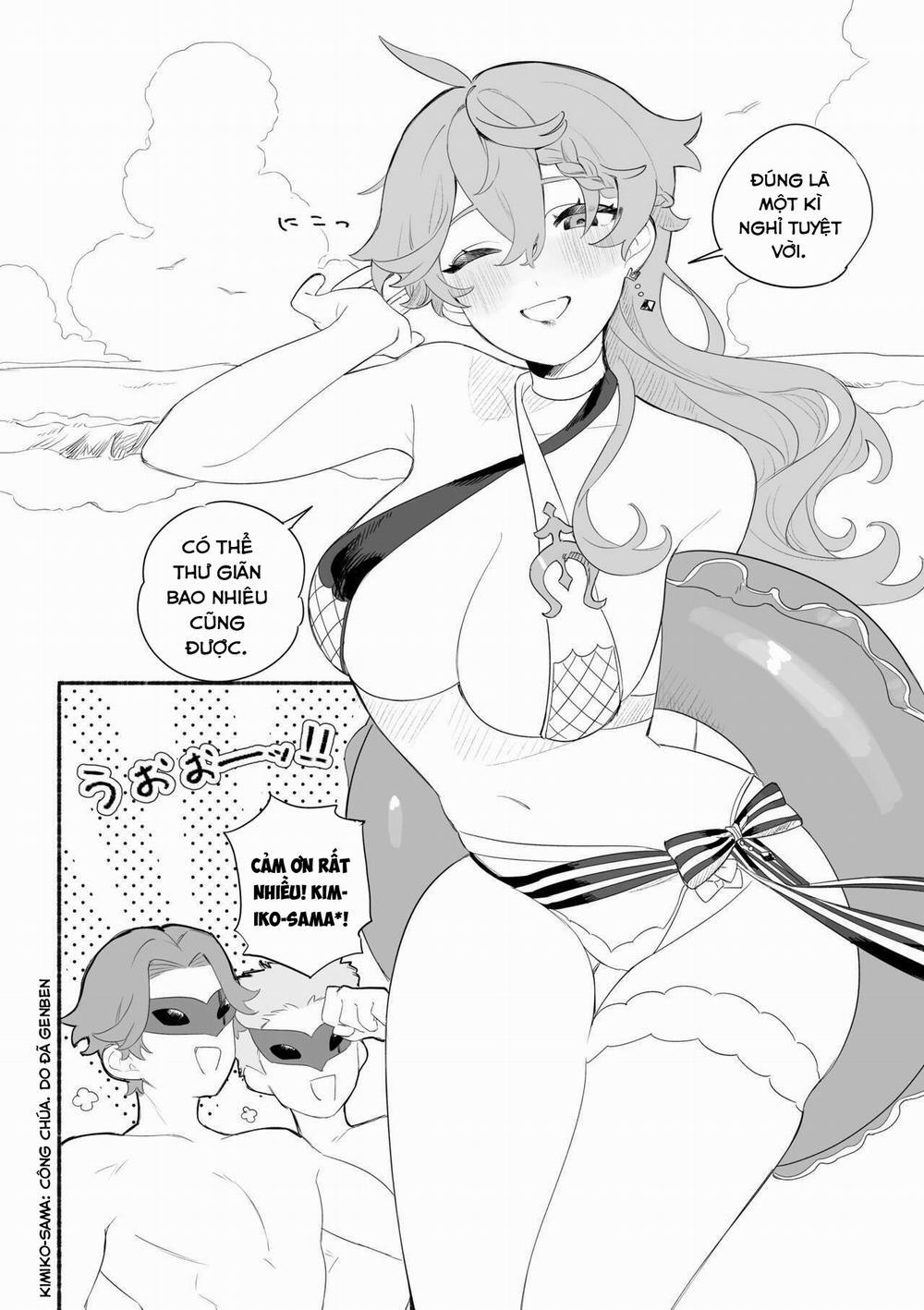 Kì nghỉ hè ngọt ngào. (Genshin Impact) Oneshot trang 5
