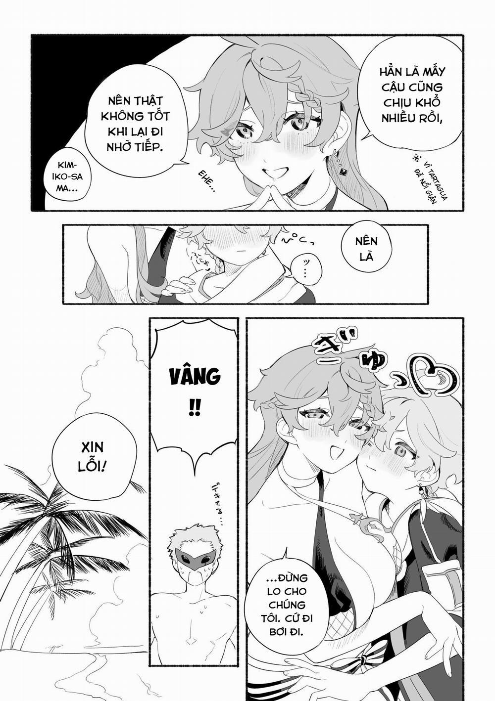 Kì nghỉ hè ngọt ngào. (Genshin Impact) Oneshot trang 7