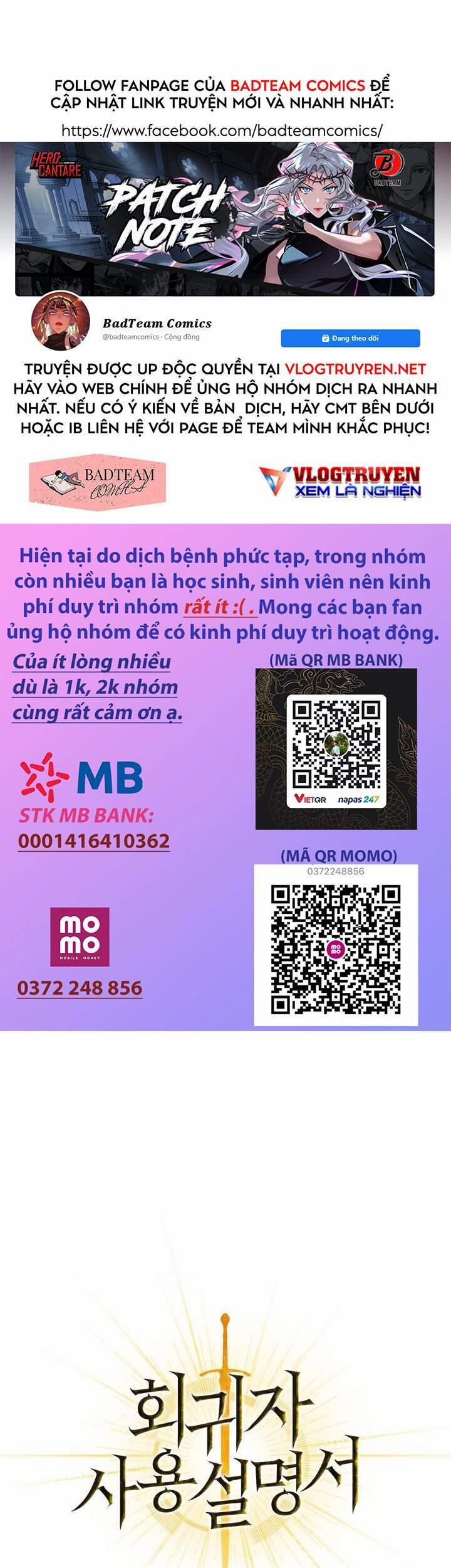 Kí Sự Hồi Quy (Regressor Instruction Manual) 17 trang 0