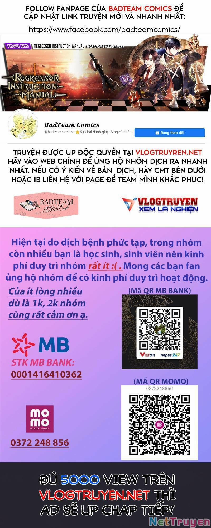 Kí Sự Hồi Quy (Regressor Instruction Manual) 26 trang 0