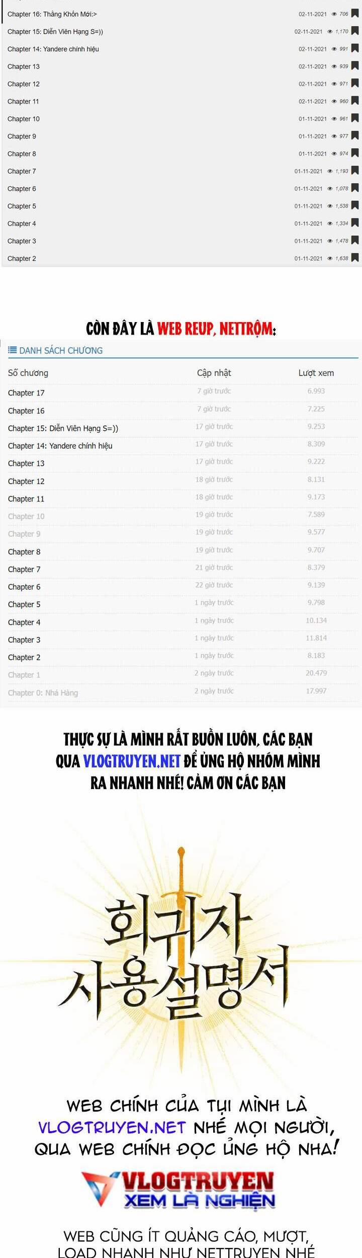 Kí Sự Hồi Quy 18 trang 0