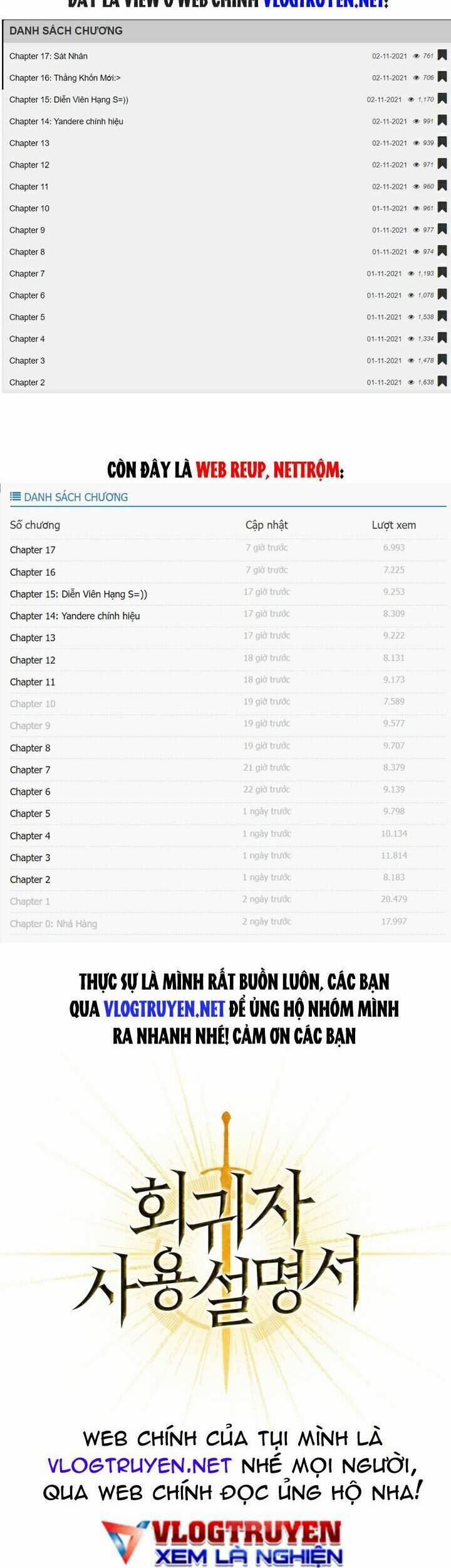 Kí Sự Hồi Quy 20 trang 0