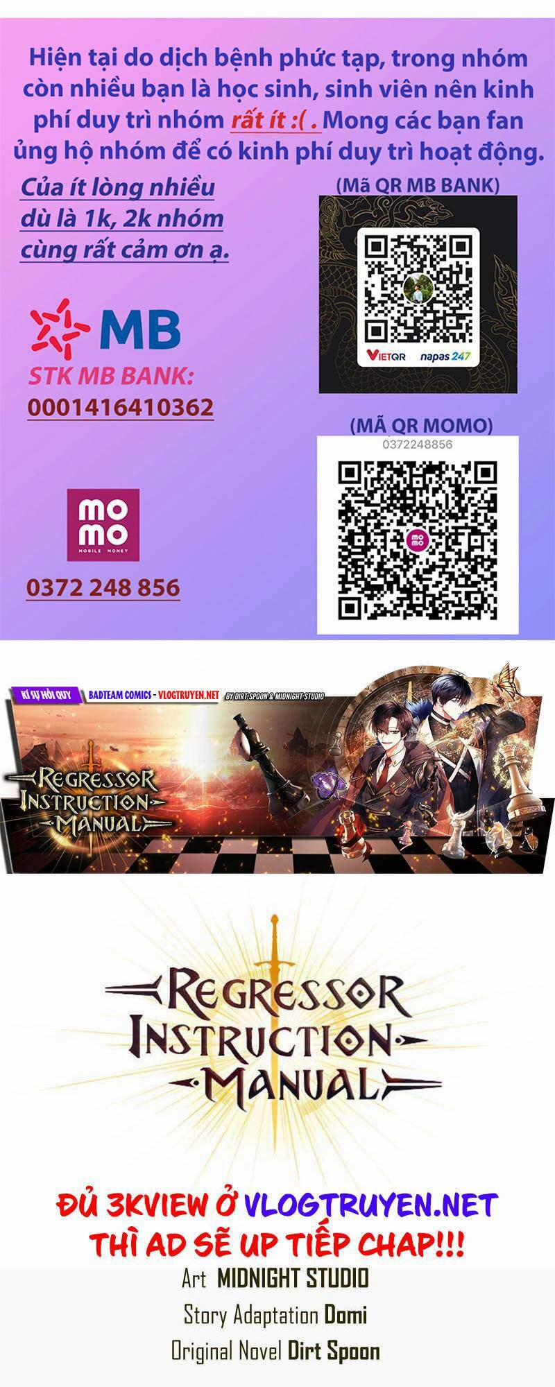 Kí Sự Hồi Quy 22 trang 0