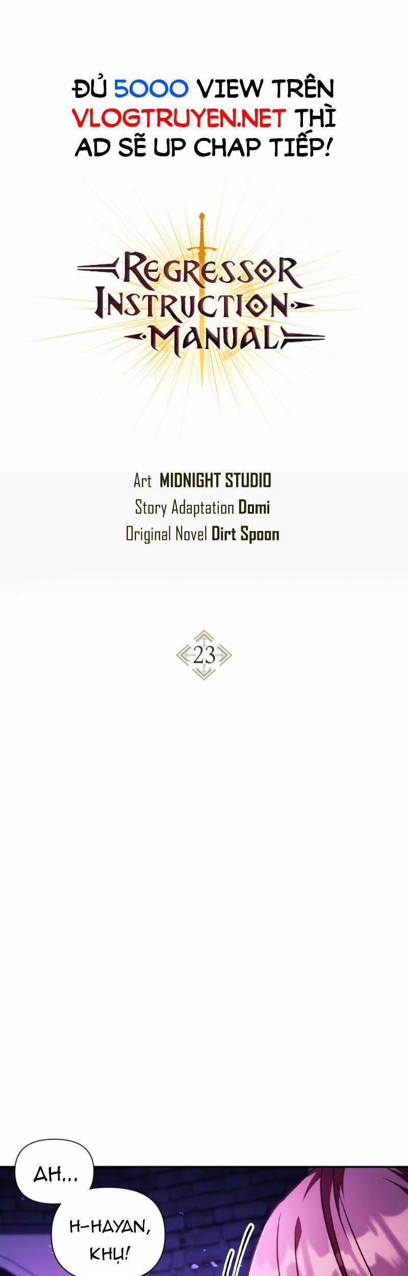 Kí Sự Hồi Quy 23 trang 0