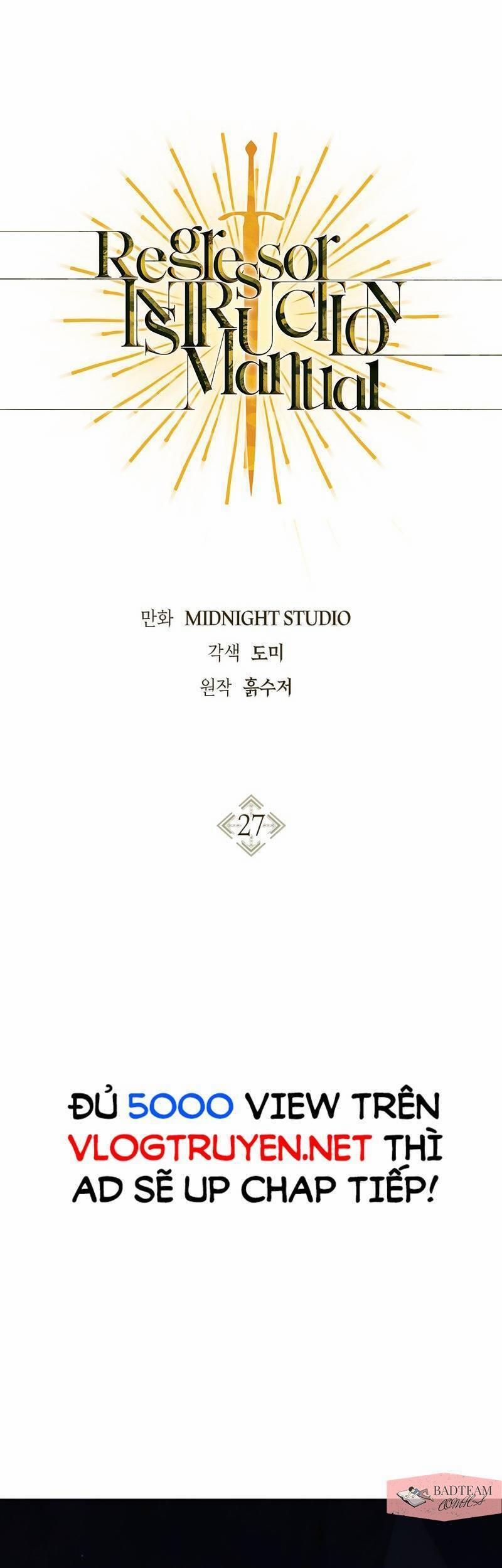 Kí Sự Hồi Quy 27 trang 1