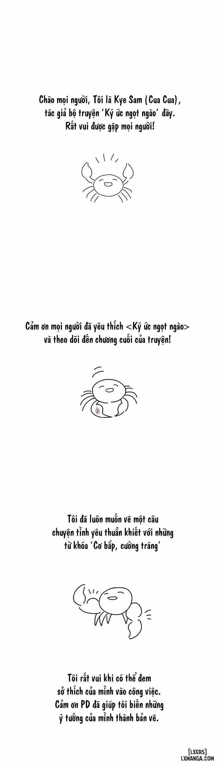 Kí ức ngọt ngào Hậu kì 0 Hết trang 0