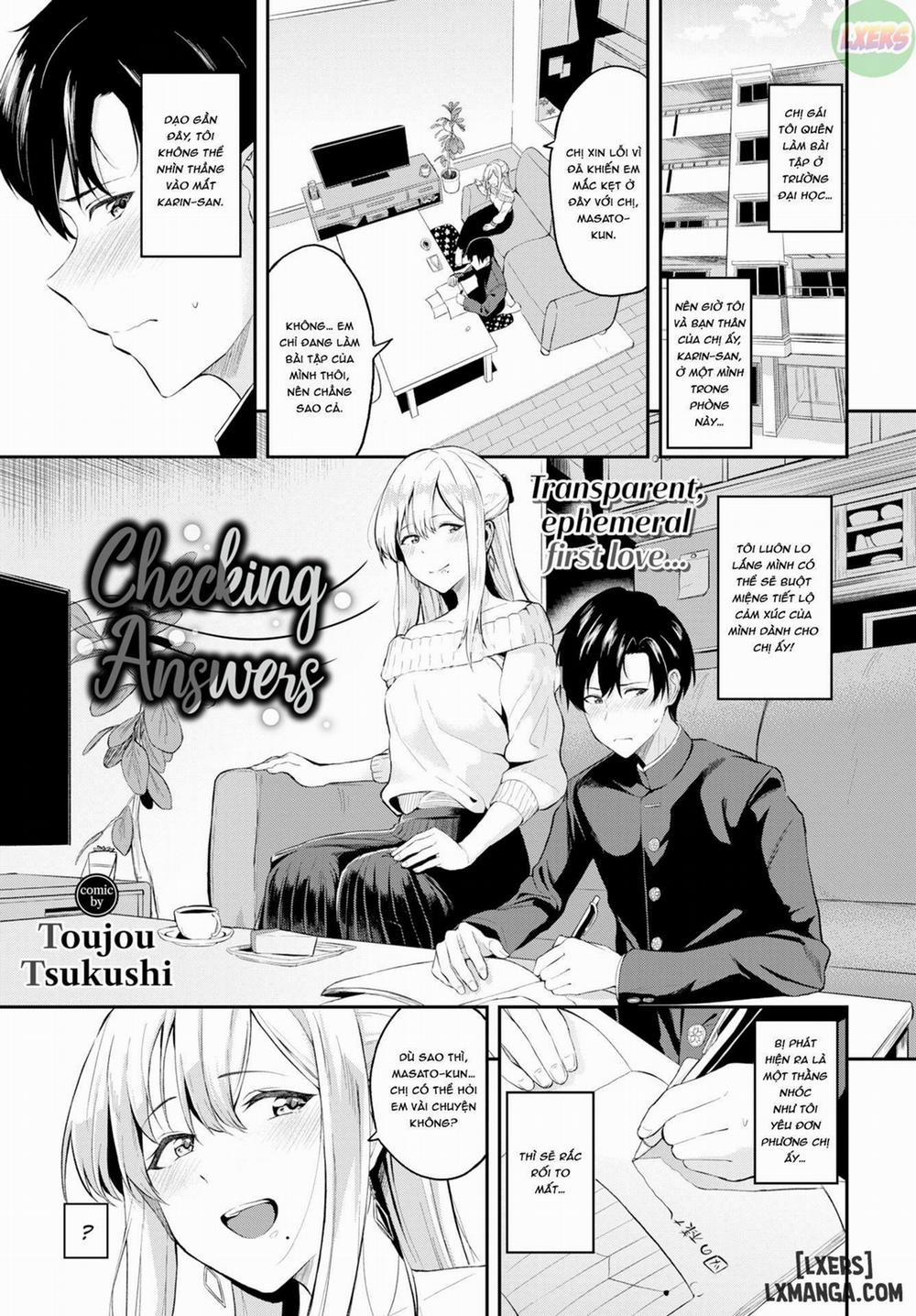 Kiểm Tra Câu Trả Lời Oneshot trang 3