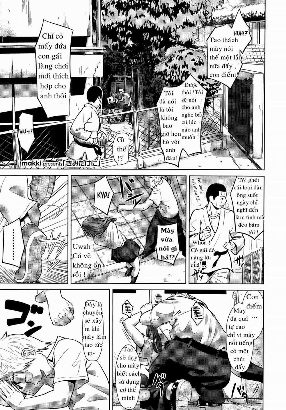 Kimi dake ni Oneshot trang 1