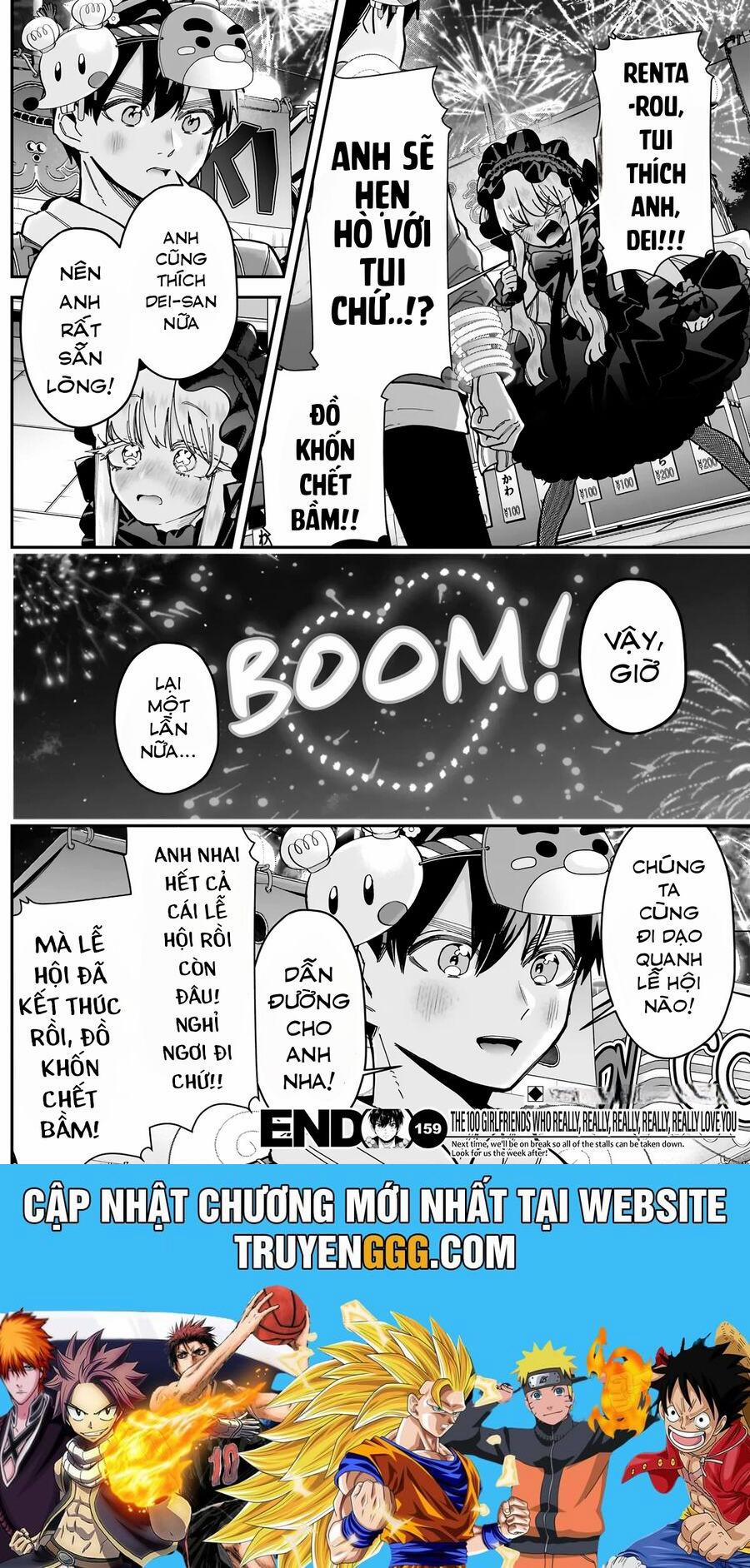 Kimi No Koto Ga Dai Dai Dai Dai Daisuki Na 100-Ri No Kanojo 159 trang 19