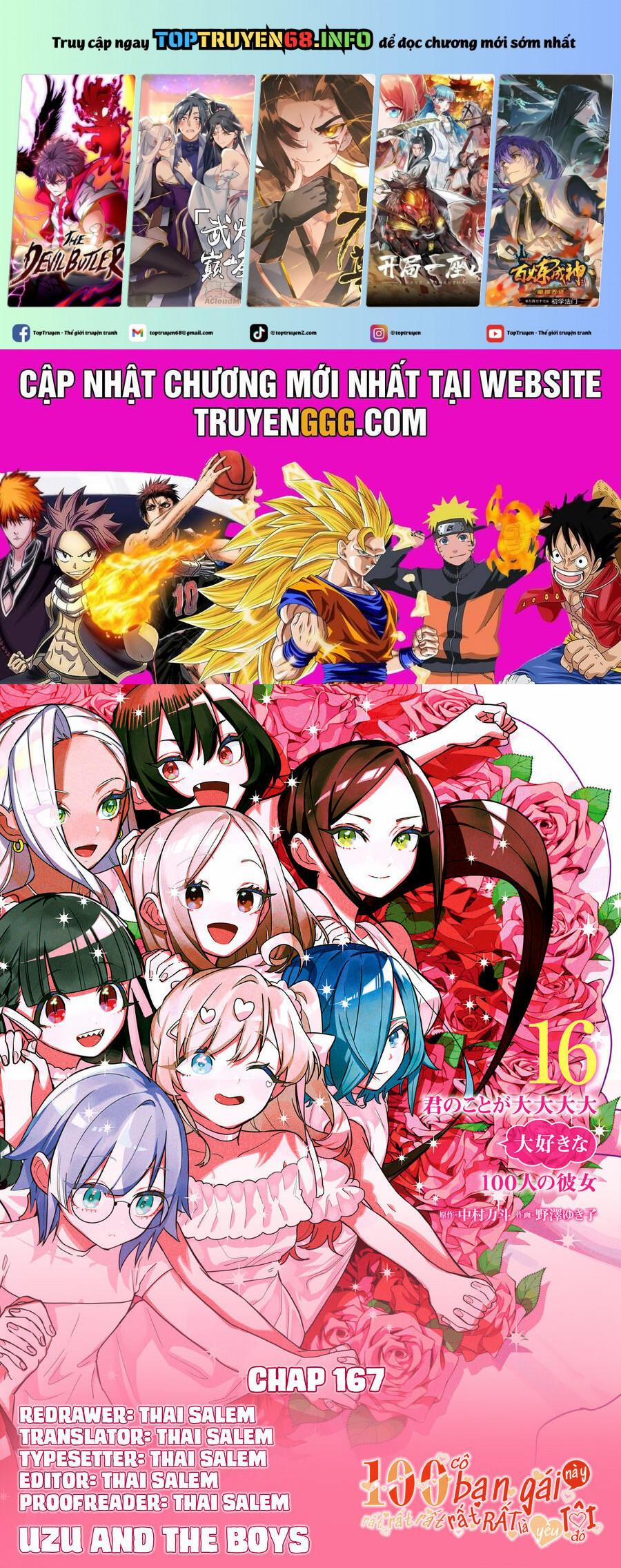 Kimi No Koto Ga Dai Dai Dai Dai Daisuki Na 100-Ri No Kanojo 167 trang 0