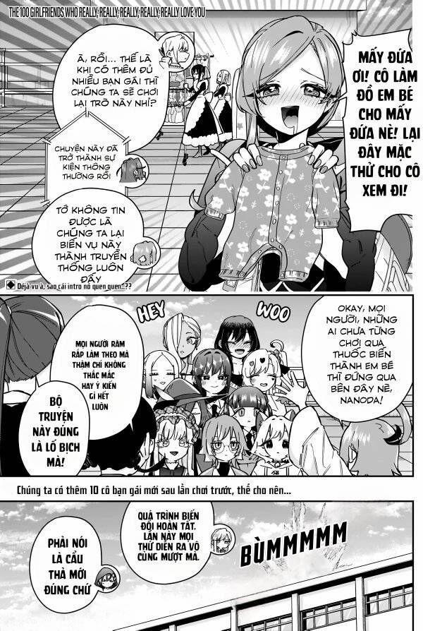 Kimi No Koto Ga Dai Dai Dai Dai Daisuki Na 100-Ri No Kanojo 167 trang 1