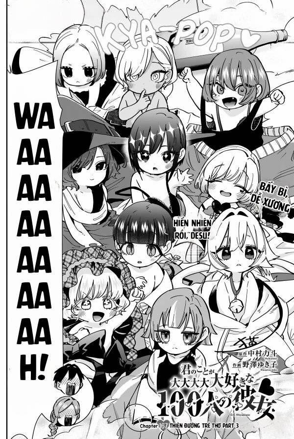 Kimi No Koto Ga Dai Dai Dai Dai Daisuki Na 100-Ri No Kanojo 167 trang 2