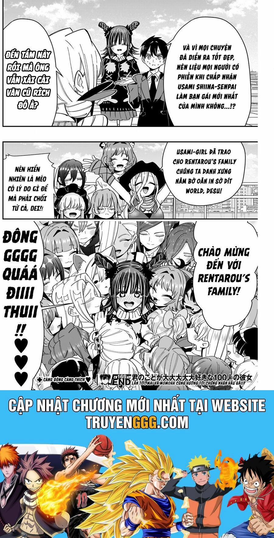 Kimi No Koto Ga Dai Dai Dai Dai Daisuki Na 100-Ri No Kanojo 169 trang 21