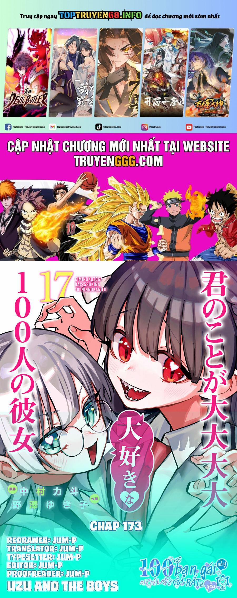 Kimi No Koto Ga Dai Dai Dai Dai Daisuki Na 100-Ri No Kanojo 173 trang 0