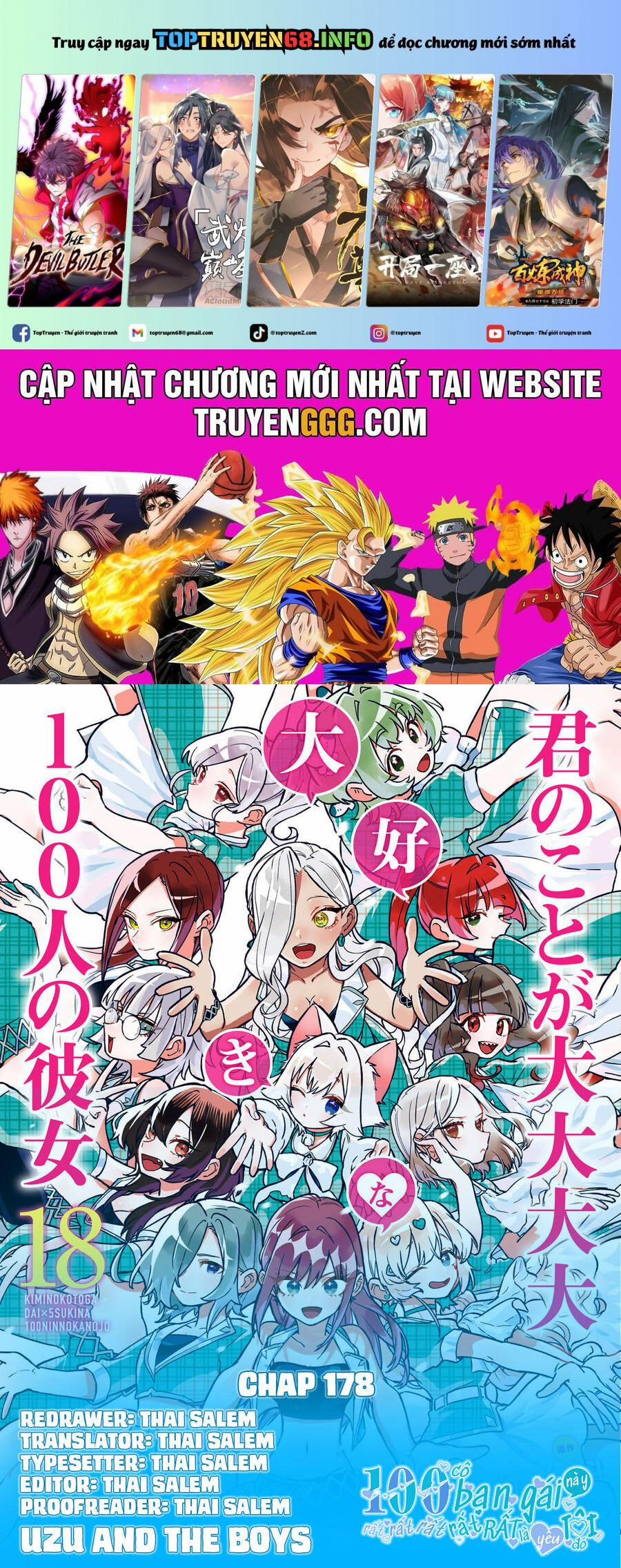 Kimi No Koto Ga Dai Dai Dai Dai Daisuki Na 100-Ri No Kanojo 178 trang 0