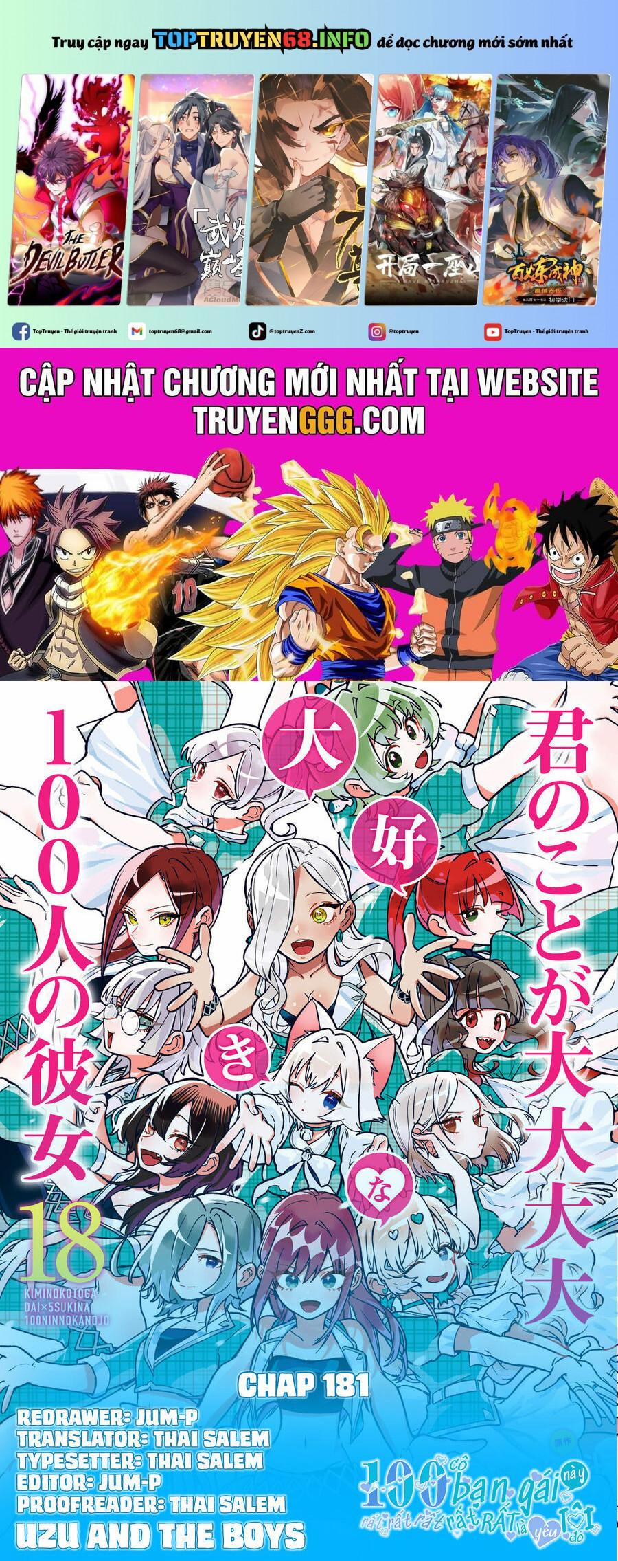 Kimi No Koto Ga Dai Dai Dai Dai Daisuki Na 100-Ri No Kanojo 181 trang 0