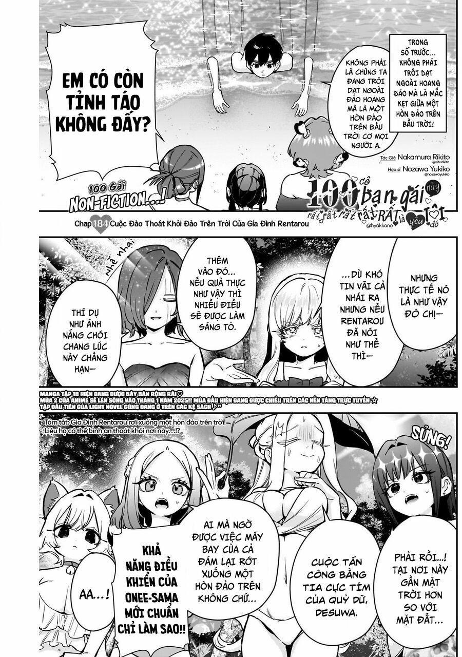 Kimi No Koto Ga Dai Dai Dai Dai Daisuki Na 100-Ri No Kanojo 184 trang 1