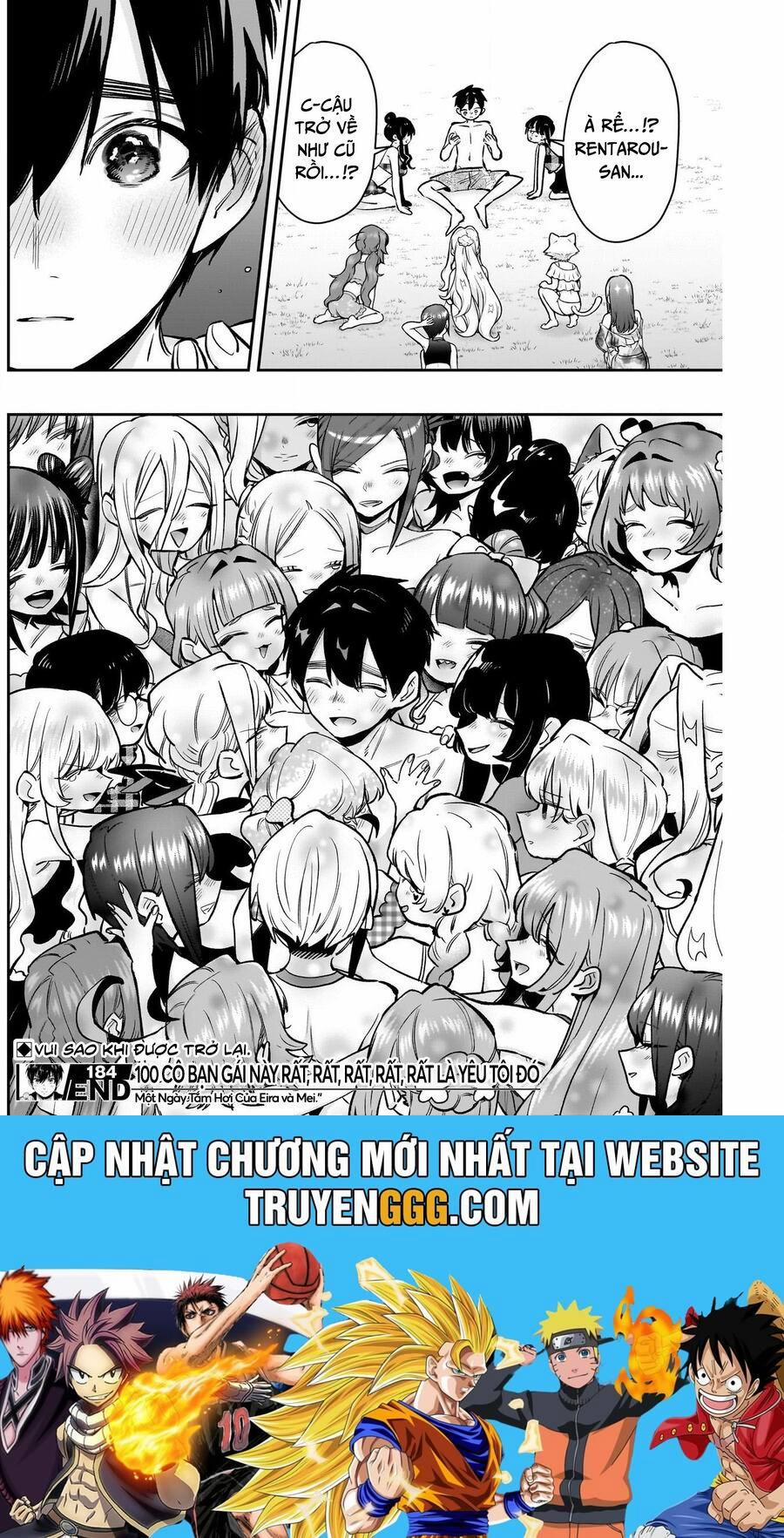 Kimi No Koto Ga Dai Dai Dai Dai Daisuki Na 100-Ri No Kanojo 184 trang 14