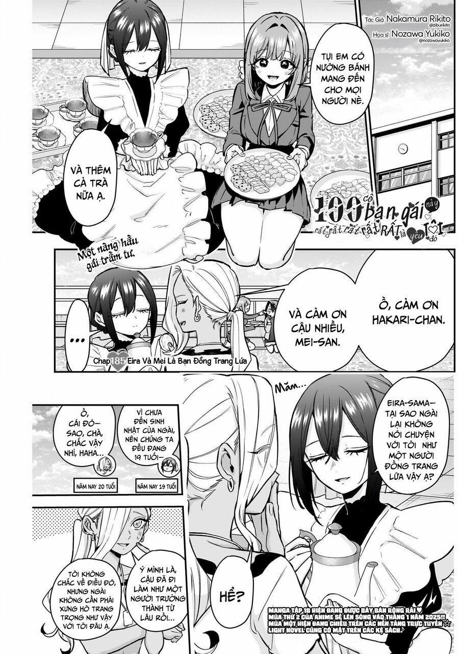 Kimi No Koto Ga Dai Dai Dai Dai Daisuki Na 100-Ri No Kanojo 185 trang 1