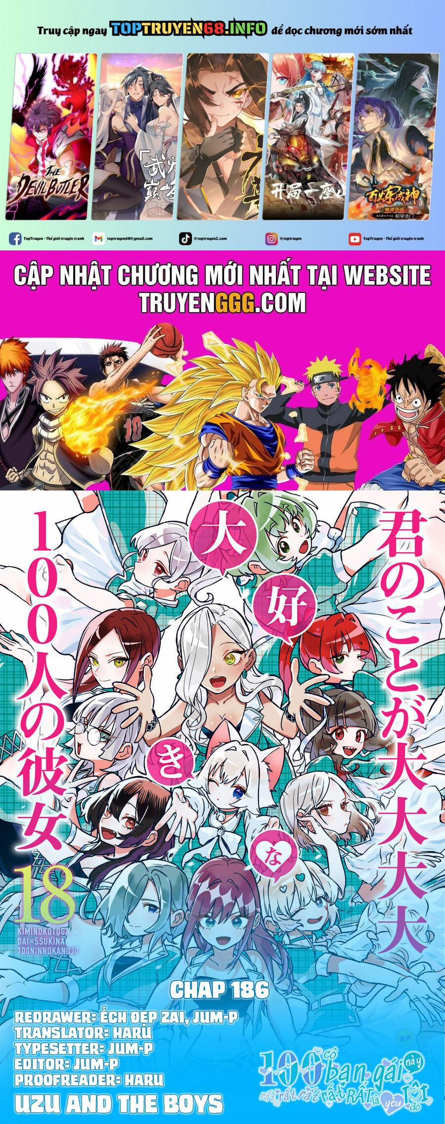 Kimi No Koto Ga Dai Dai Dai Dai Daisuki Na 100-Ri No Kanojo 186 trang 0