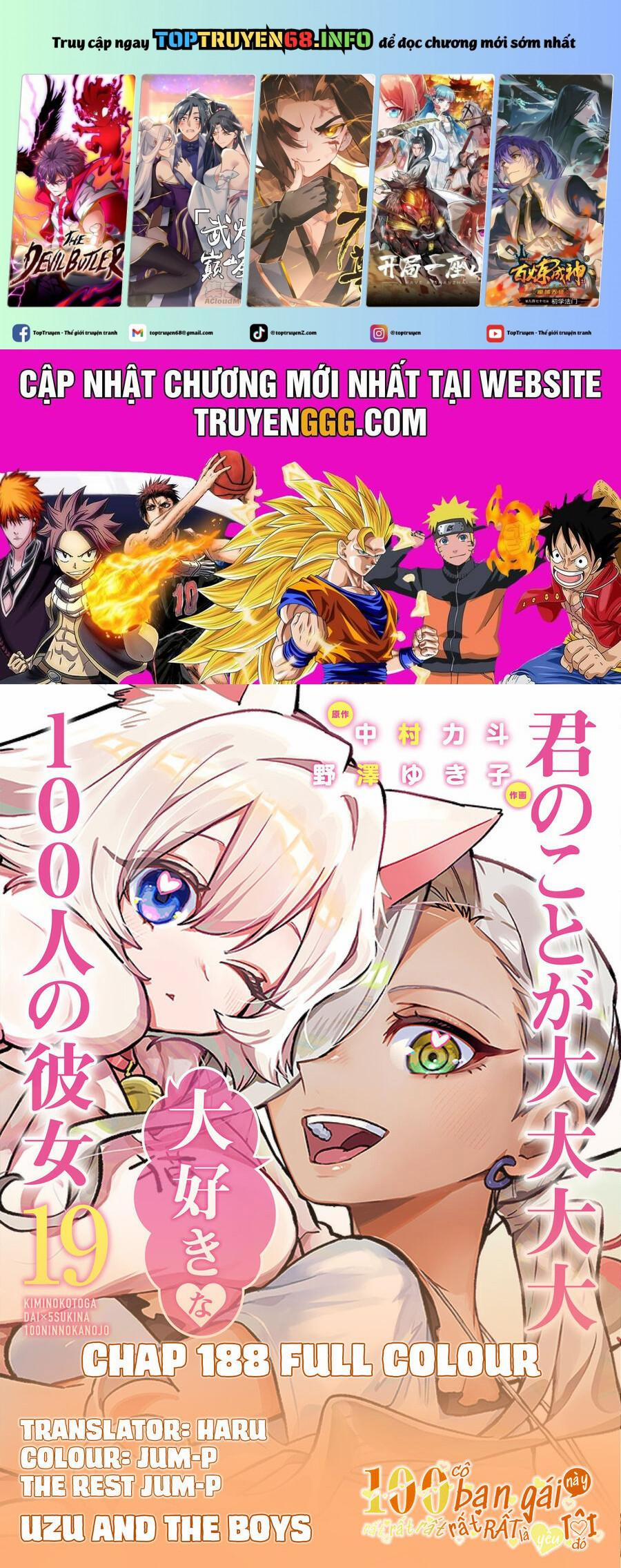 Kimi No Koto Ga Dai Dai Dai Dai Daisuki Na 100-Ri No Kanojo 188.5 trang 0