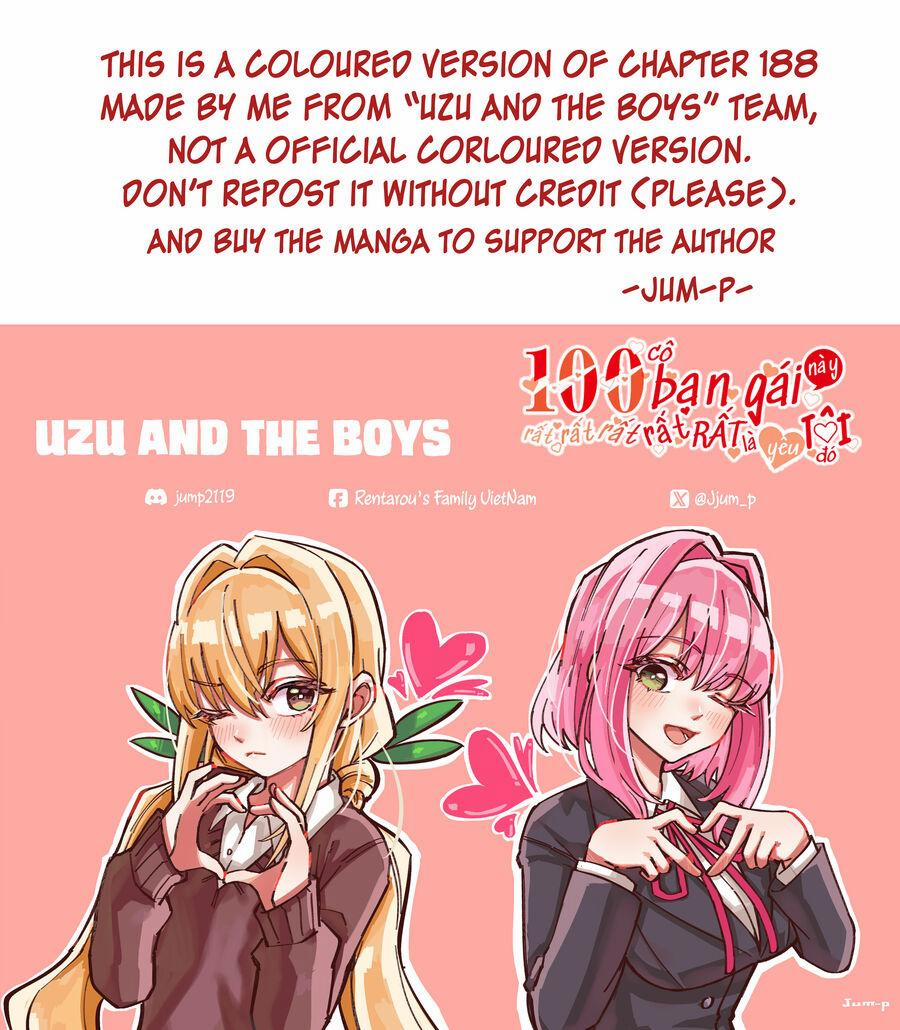 Kimi No Koto Ga Dai Dai Dai Dai Daisuki Na 100-Ri No Kanojo 188.5 trang 1