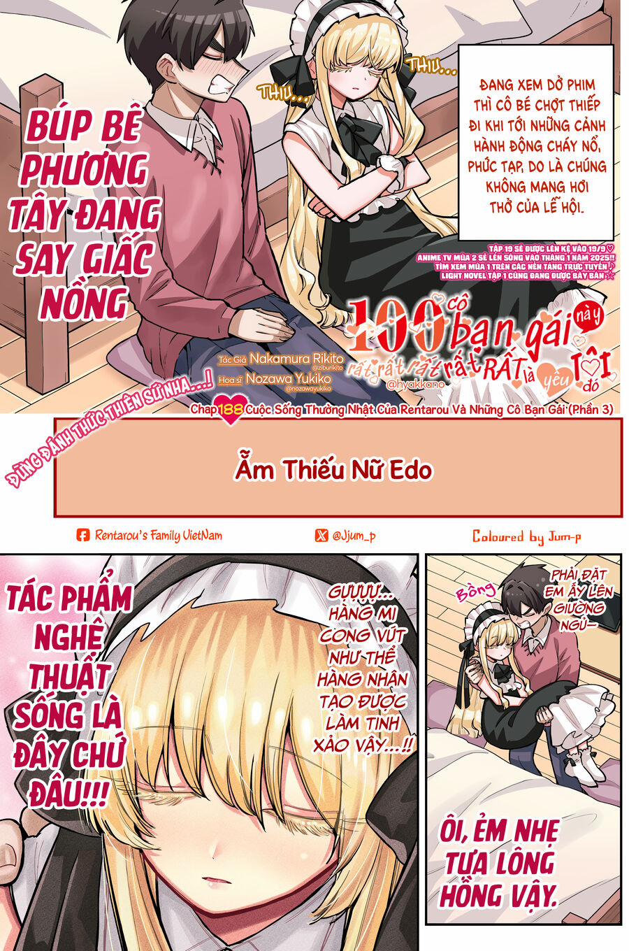 Kimi No Koto Ga Dai Dai Dai Dai Daisuki Na 100-Ri No Kanojo 188.5 trang 2