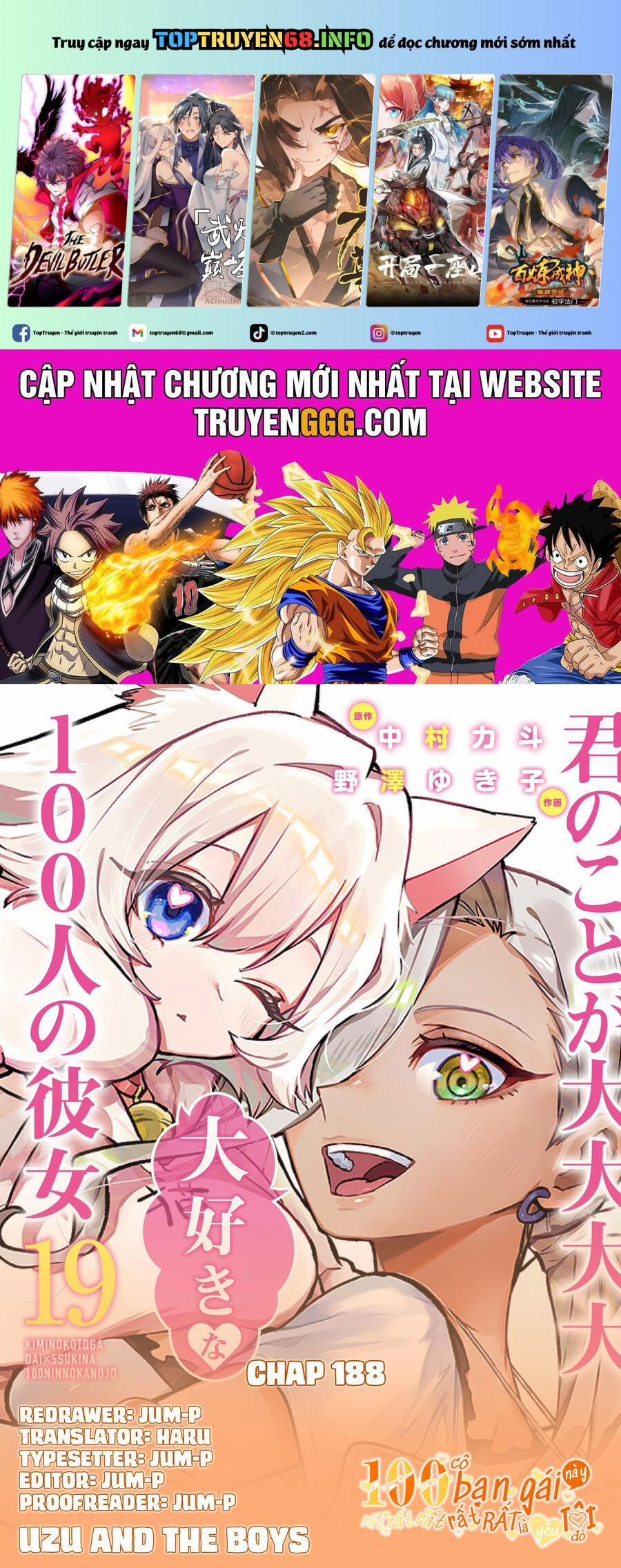 Kimi No Koto Ga Dai Dai Dai Dai Daisuki Na 100-Ri No Kanojo 188 trang 0