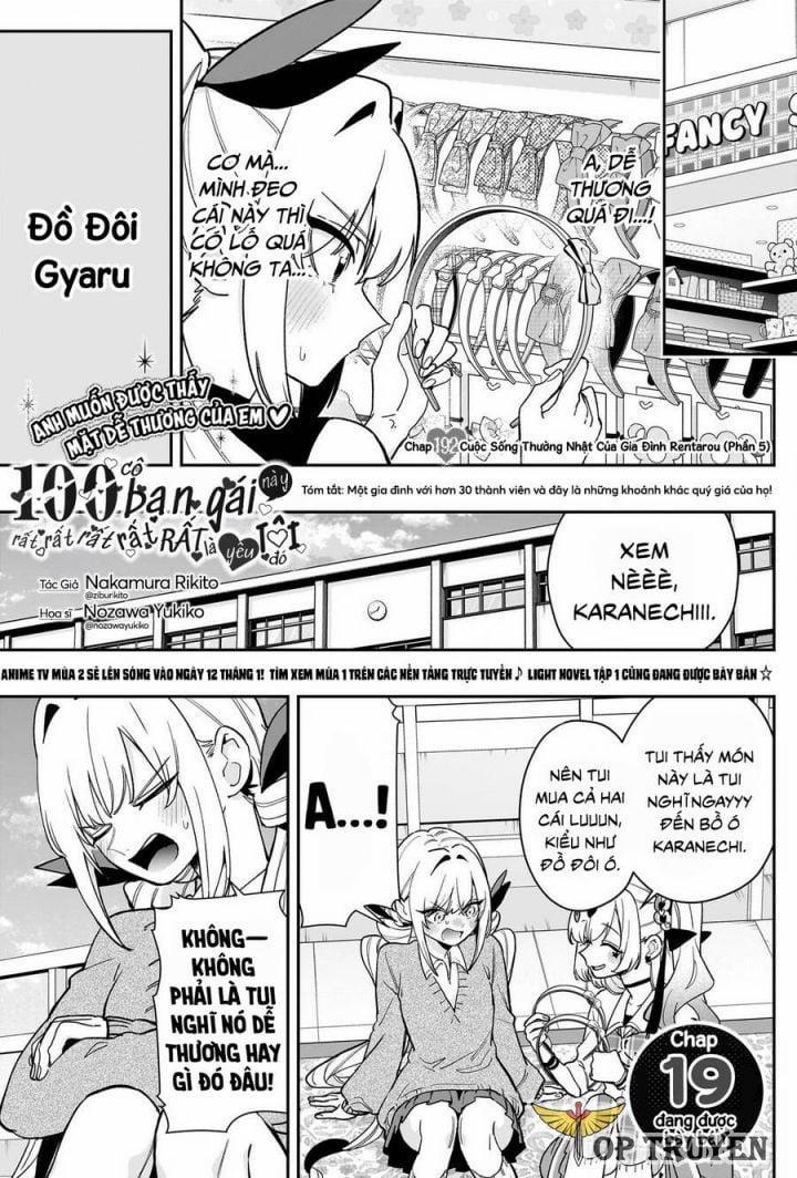 Kimi No Koto Ga Dai Dai Dai Dai Daisuki Na 100-Ri No Kanojo 192 trang 1