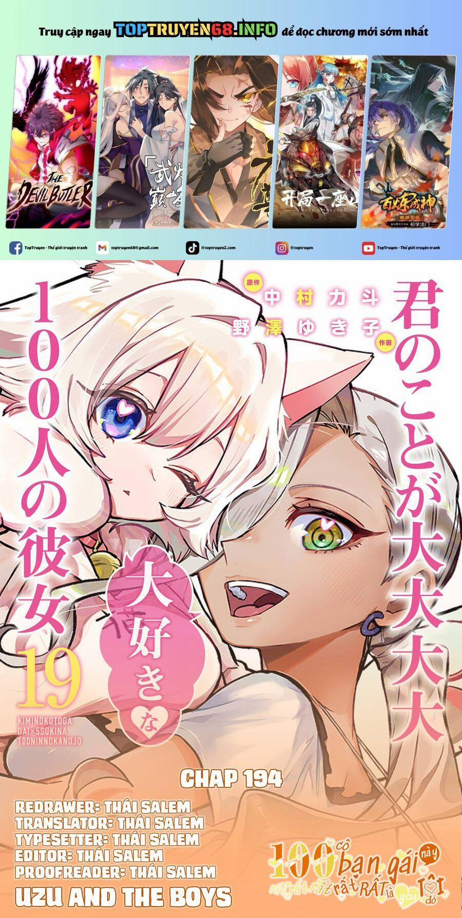 Kimi No Koto Ga Dai Dai Dai Dai Daisuki Na 100-Ri No Kanojo 194 trang 0