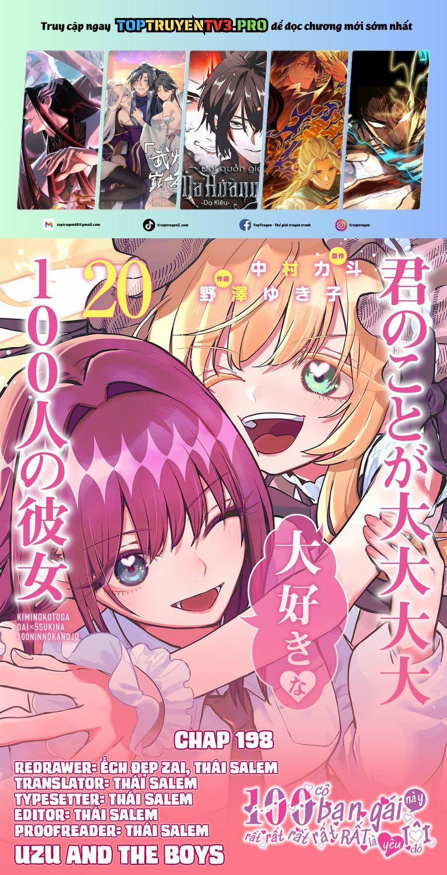 Kimi No Koto Ga Dai Dai Dai Dai Daisuki Na 100-Ri No Kanojo 198 trang 0