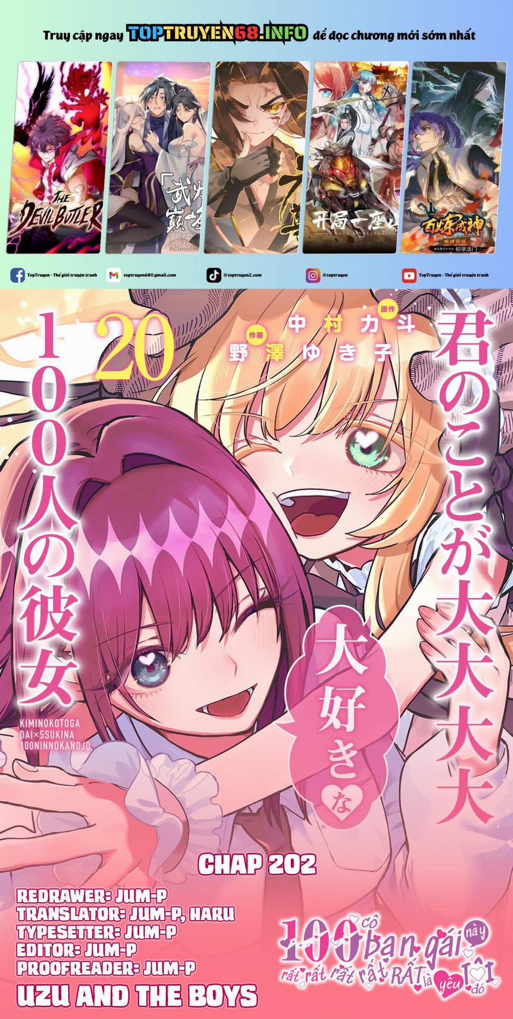 Kimi No Koto Ga Dai Dai Dai Dai Daisuki Na 100-Ri No Kanojo 202 trang 2