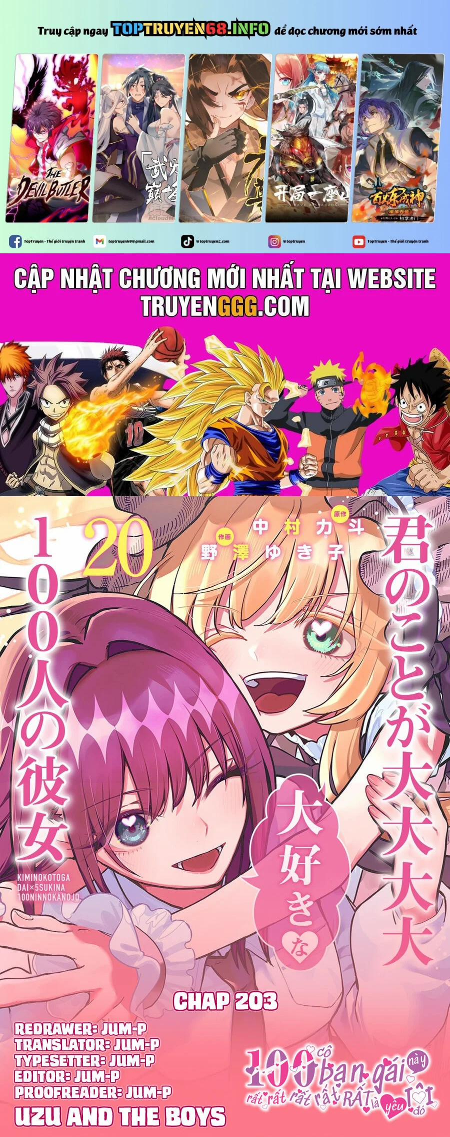 Kimi No Koto Ga Dai Dai Dai Dai Daisuki Na 100-Ri No Kanojo 203 trang 0