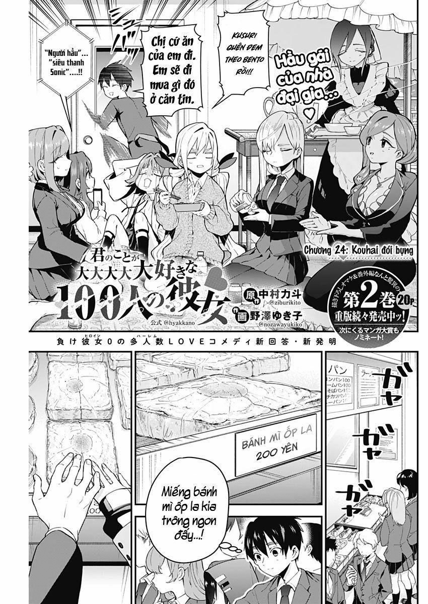 Kimi No Koto Ga Dai Dai Dai Dai Daisuki Na 100-Ri No Kanojo 24 trang 2