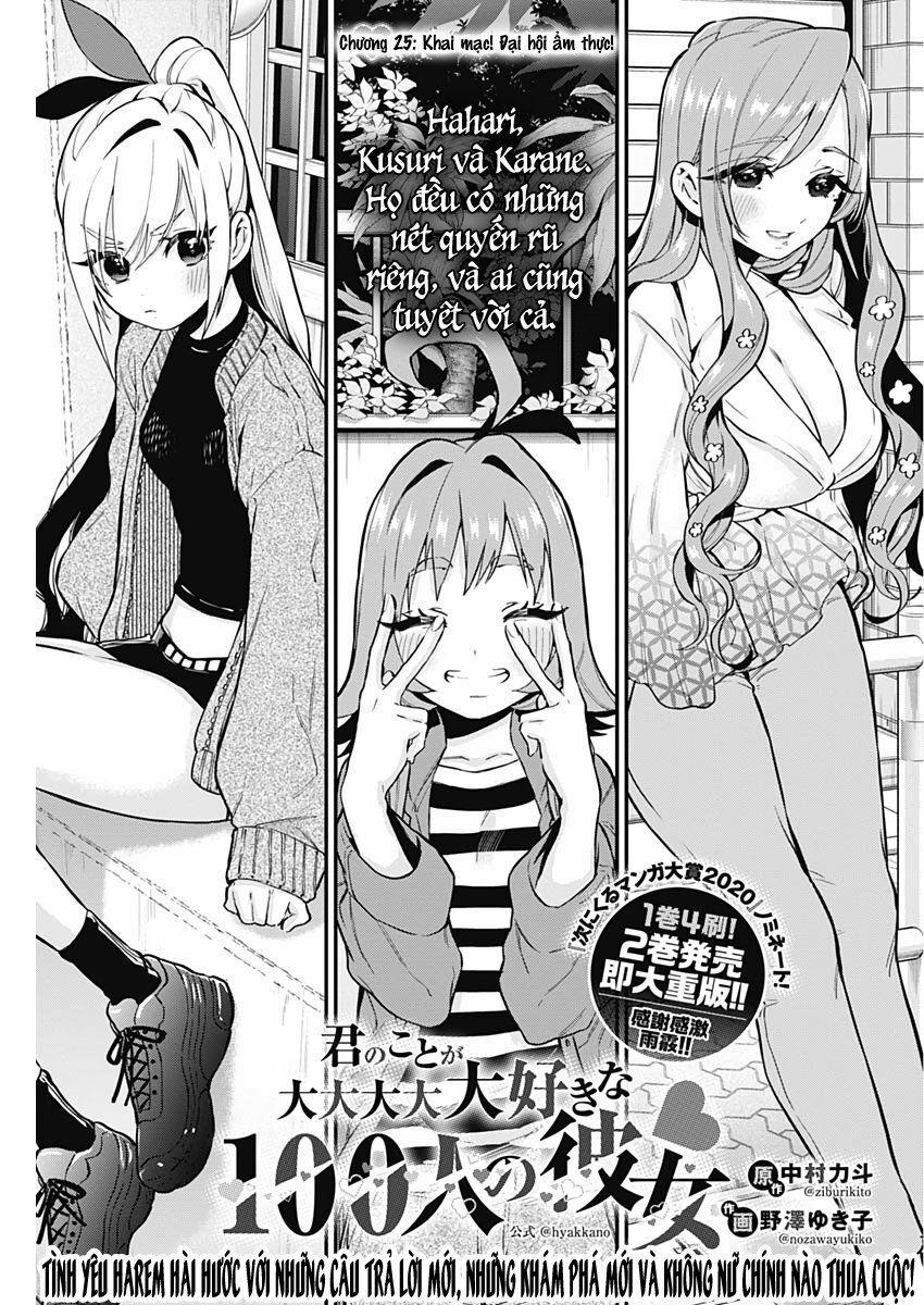 Kimi No Koto Ga Dai Dai Dai Dai Daisuki Na 100-Ri No Kanojo 25 trang 2