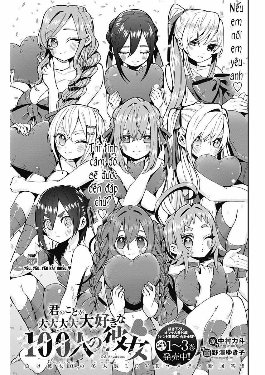 Kimi No Koto Ga Dai Dai Dai Dai Daisuki Na 100-Ri No Kanojo 37 trang 0