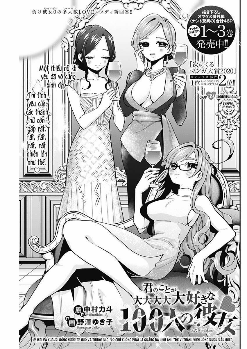 Kimi No Koto Ga Dai Dai Dai Dai Daisuki Na 100-Ri No Kanojo 39 trang 0