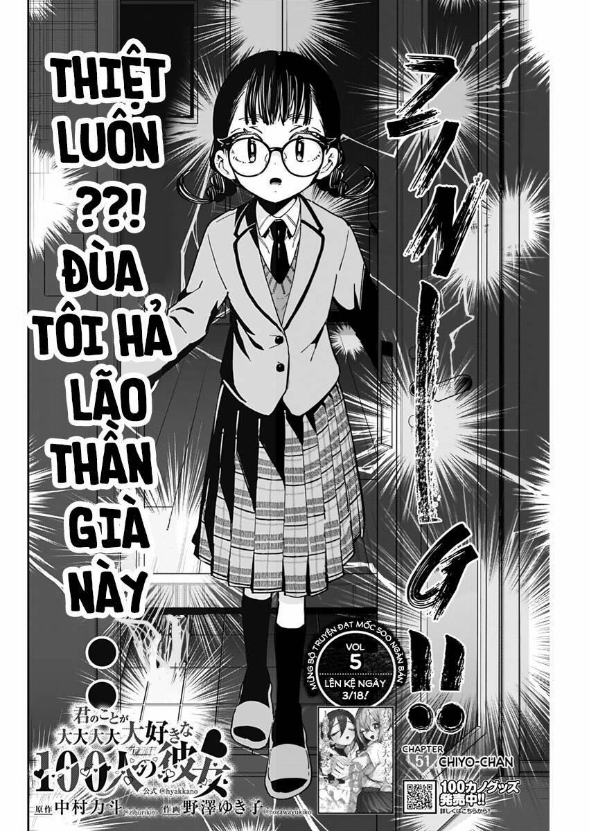 Kimi No Koto Ga Dai Dai Dai Dai Daisuki Na 100-Ri No Kanojo 51 trang 1