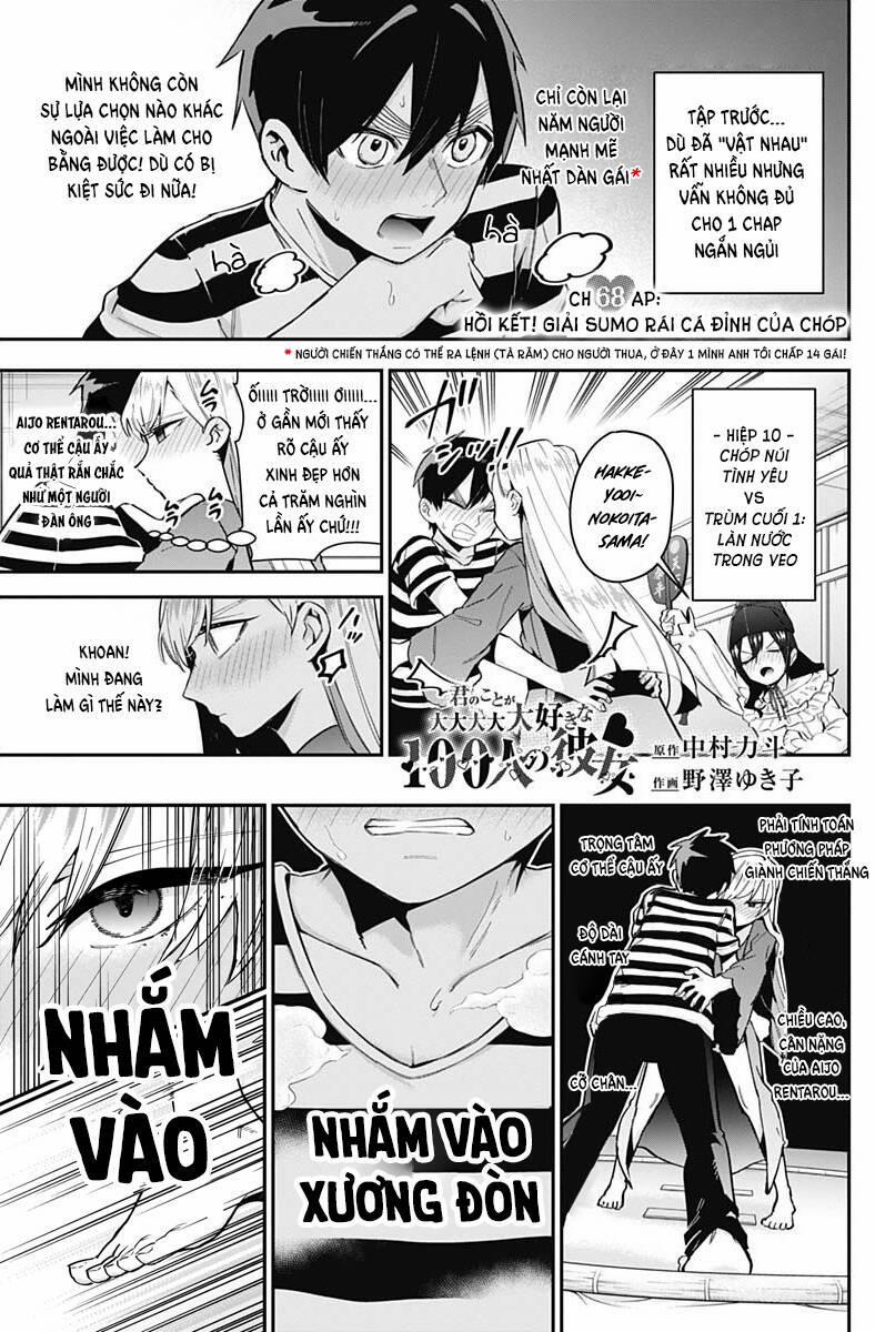 Kimi No Koto Ga Dai Dai Dai Dai Daisuki Na 100-Ri No Kanojo 68 trang 1