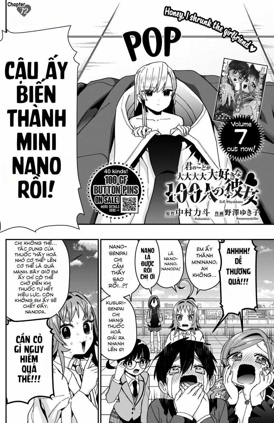 Kimi No Koto Ga Dai Dai Dai Dai Daisuki Na 100-Ri No Kanojo 72 trang 3