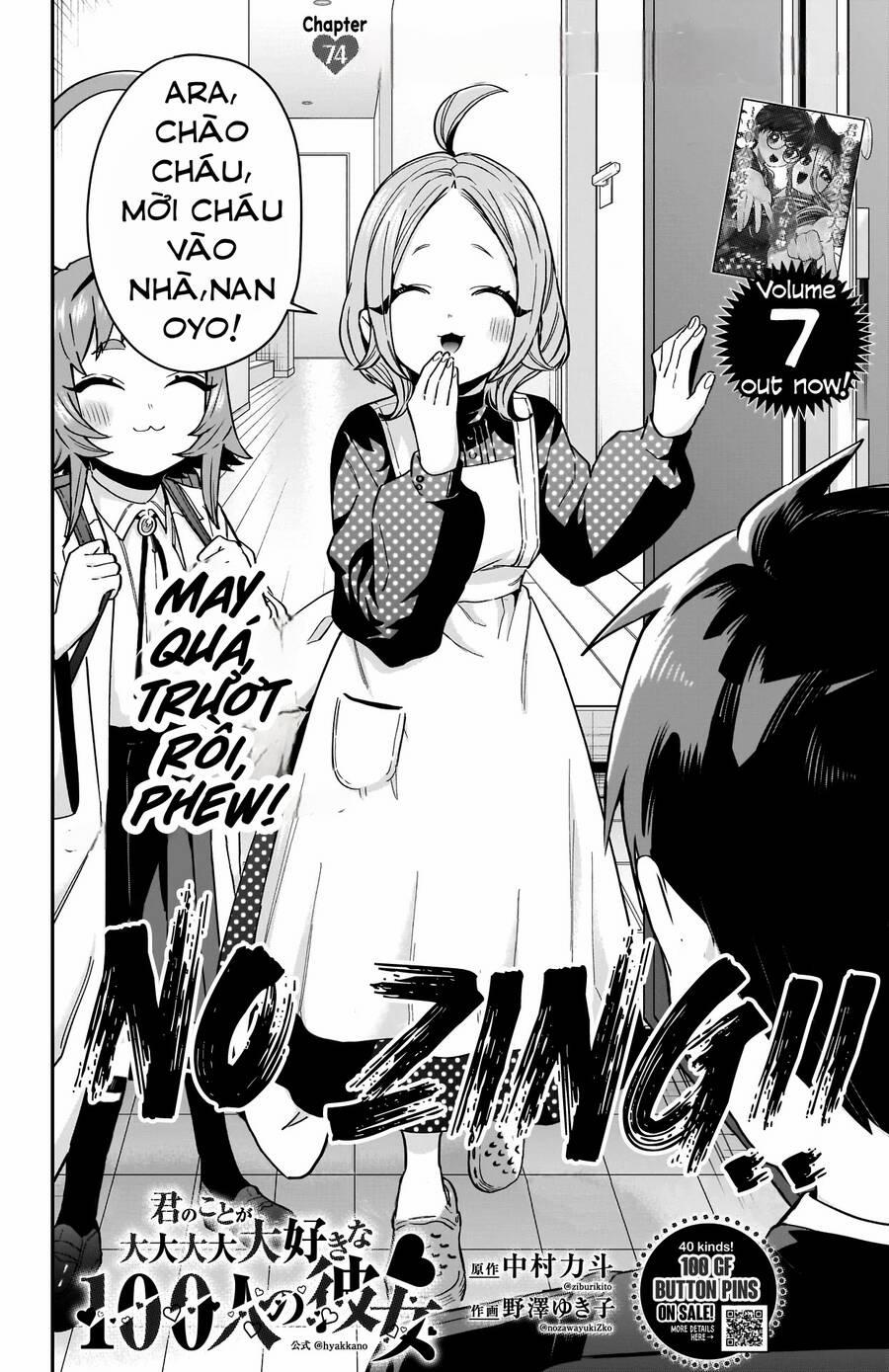 Kimi No Koto Ga Dai Dai Dai Dai Daisuki Na 100-Ri No Kanojo 74 trang 2