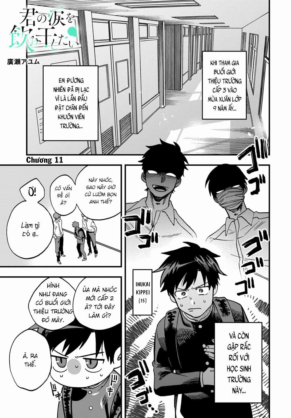 Kimi No Namida Wo Nomihoshitai 11 trang 0