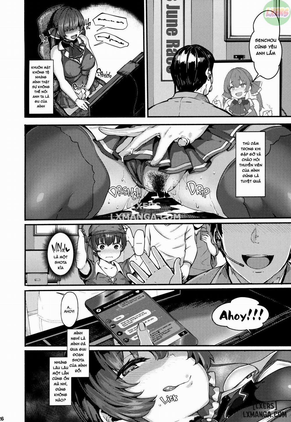 Kimi-tachii Senchou to Off-pako Shitain desu kaa Oneshot trang 25