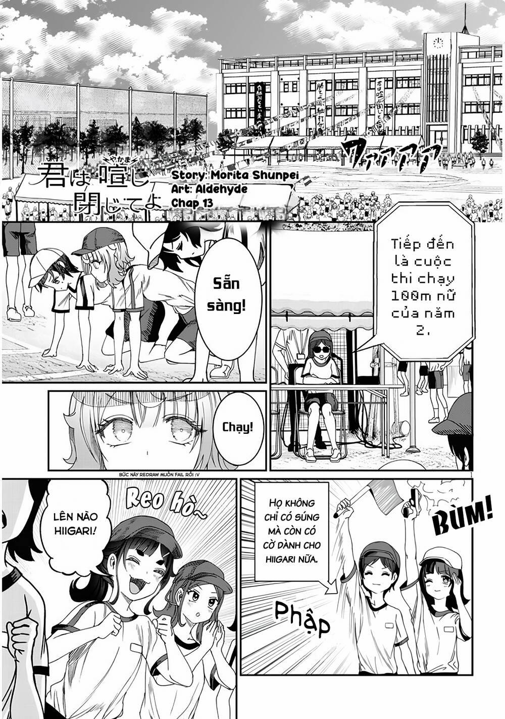 Kimi Wa Yakamashi Tojite Yo Kuchi Wo! 13 trang 1